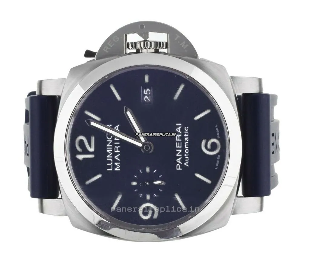 Alternative view of Lovely Clone Panerai Luminor 1950 44mm Steel Case Mens/unisex Automatic Watch