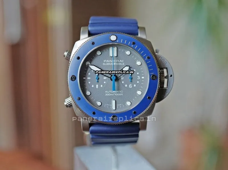 Alternative view of Popular Replica Panerai Luminor Submersible Automatic Watch
