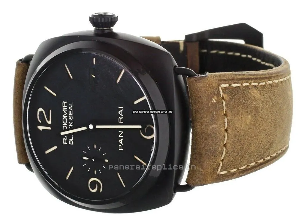 Alternative view of High Quality Fakes Panerai Radiomir Black Seal 45mm Ceramic Case Mens/unisex Automatic Watch