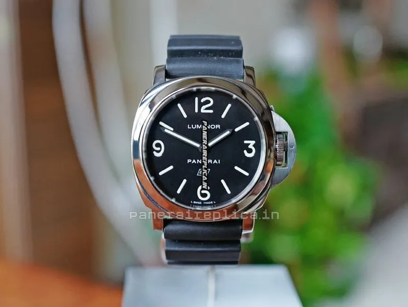 Alternative view of Amazing Copies Panerai Luminor Base 44mm Steel Case Manual Winding Watch