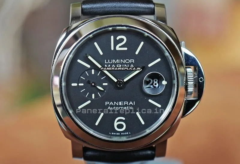 Nice Imitation Panerai Luminor Marina 44mm Steel Case Automatic Watch