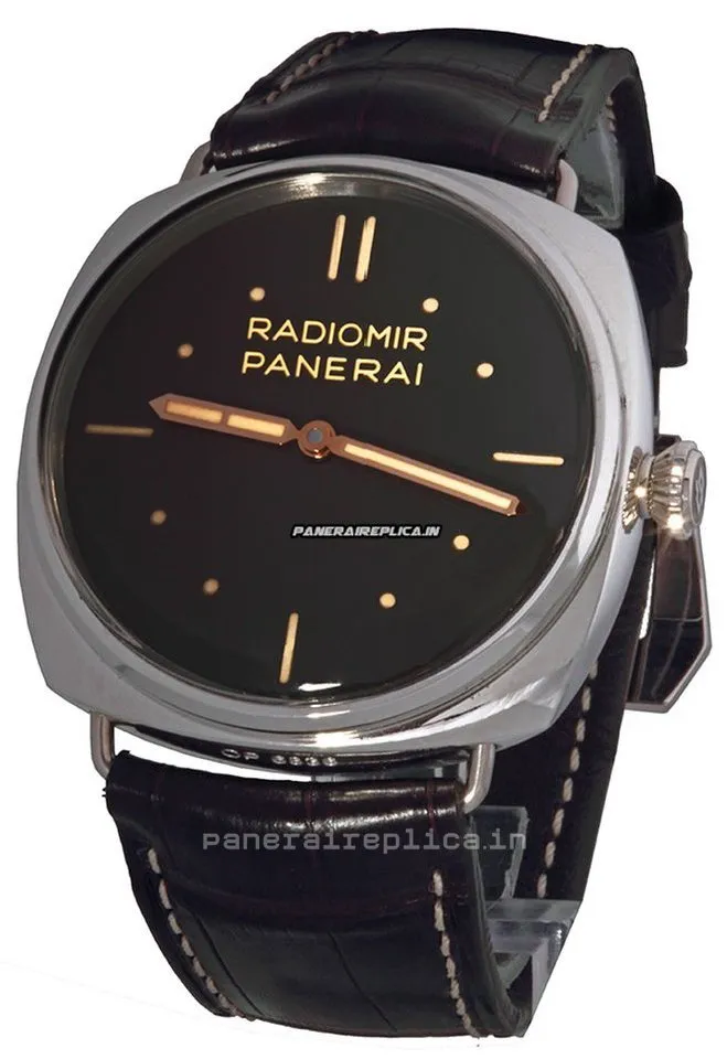 Incredible Replica Panerai Special Editions 47mm Platinum Case Mens/unisex Manual Winding Watch