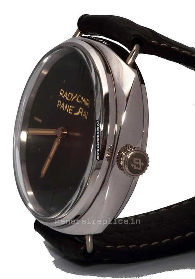 Alternative view of Incredible Replica Panerai Special Editions 47mm Platinum Case Mens/unisex Manual Winding Watch