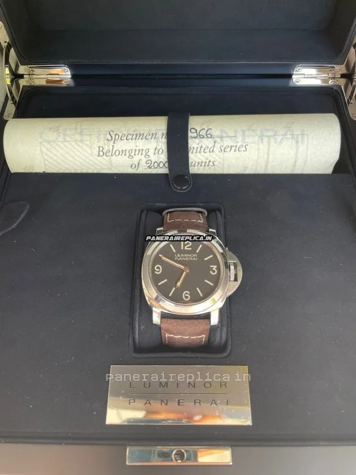 Alternative view of Offering Replica Panerai Special Editions 44mm Steel Case Mens/unisex Manual Winding Watch