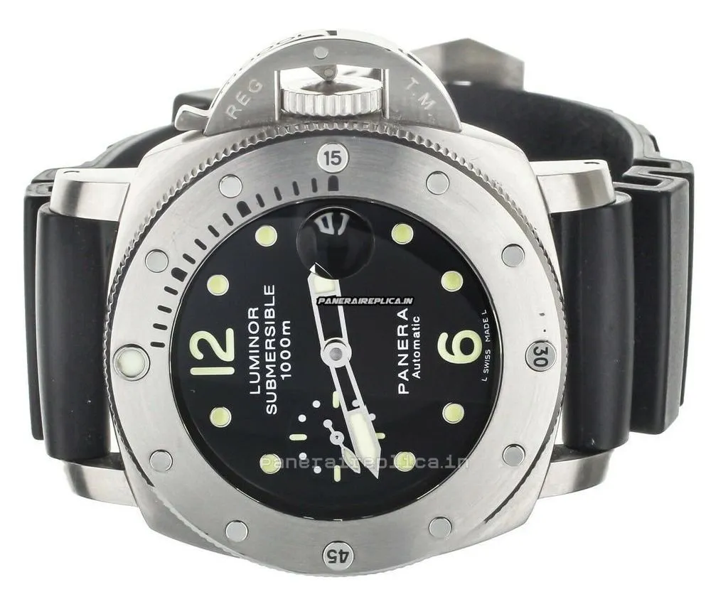 Alternative view of Neat Fake Panerai Luminor 1950 44mm Steel Case Mens/unisex Automatic Watch