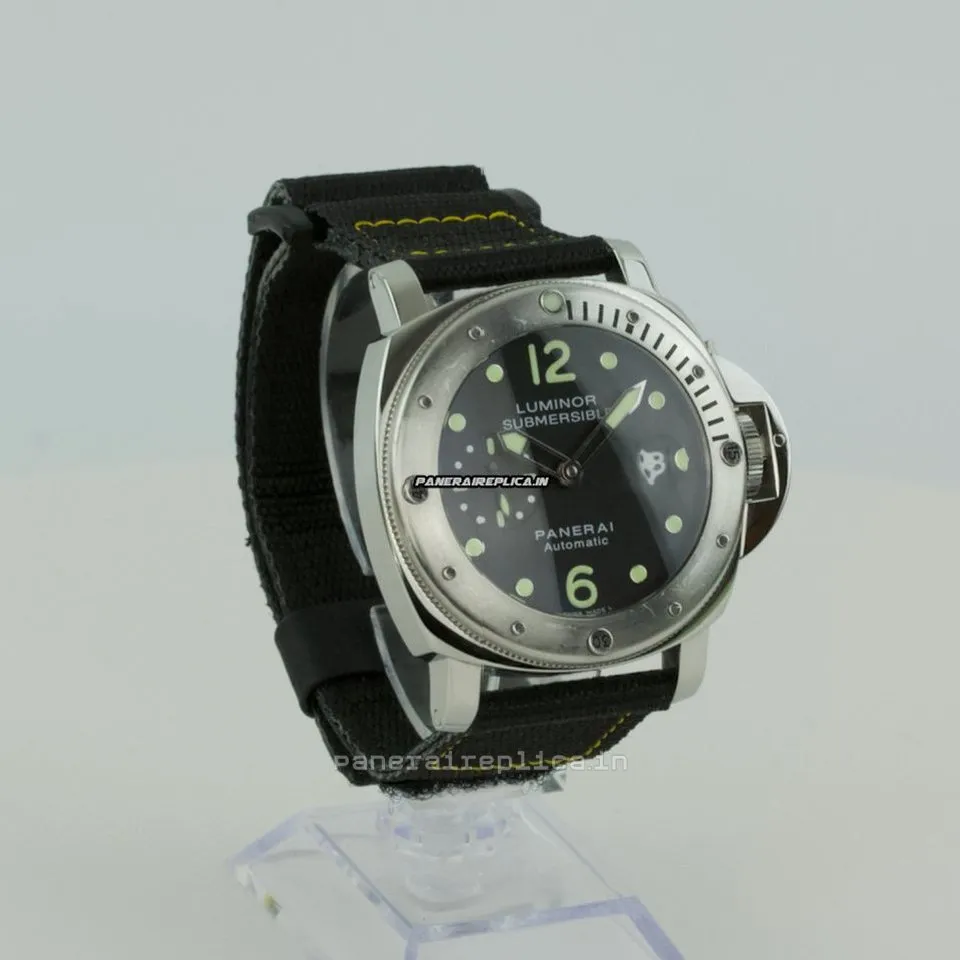 Alternative view of Cheap Replica Panerai Luminor Submersible 44mm Steel Case Mens/unisex Automatic Watch