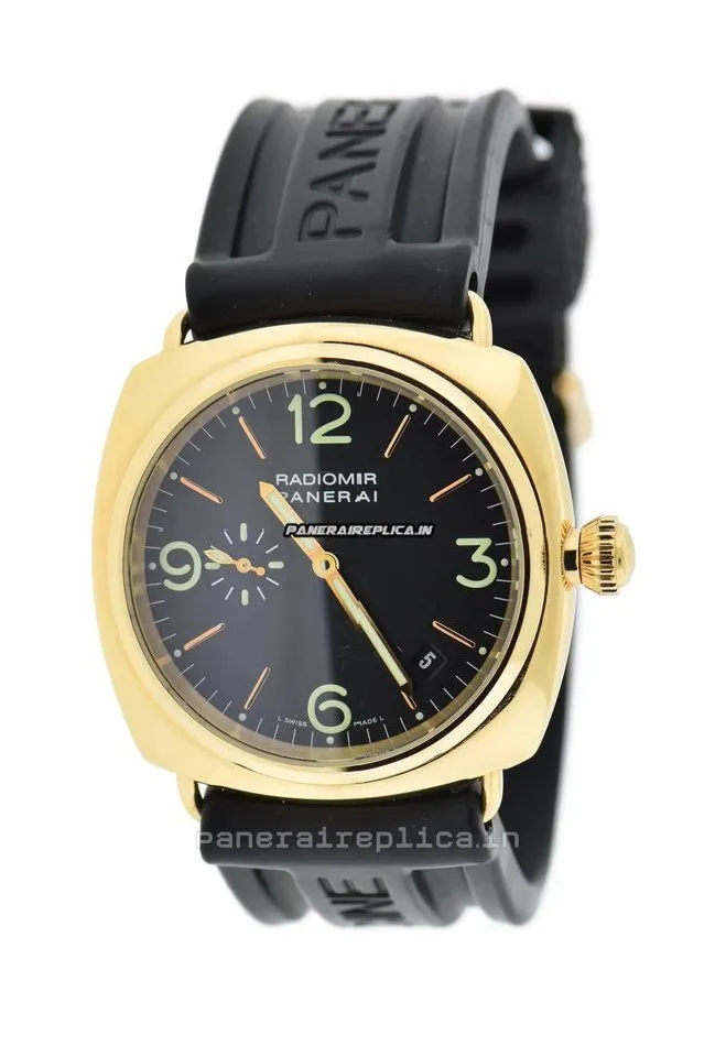 Perfect Replica Panerai Radiomir 40mm Rose Gold Case Mens/unisex Automatic Watch
