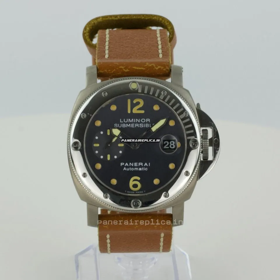 Fabulous Replica Panerai Luminor Submersible 44mm Titanium Case Mens/unisex Automatic Watch