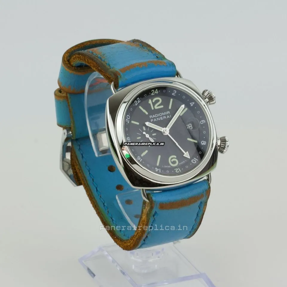 Alternative view of Cheap Replica Panerai Radiomir Gmt 42mm Steel Case Mens/unisex Automatic Watch