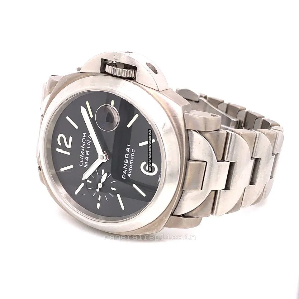 Alternative view of Top Replicas Panerai Luminor Marina 44mm Titanium Case Mens/unisex Automatic Watch