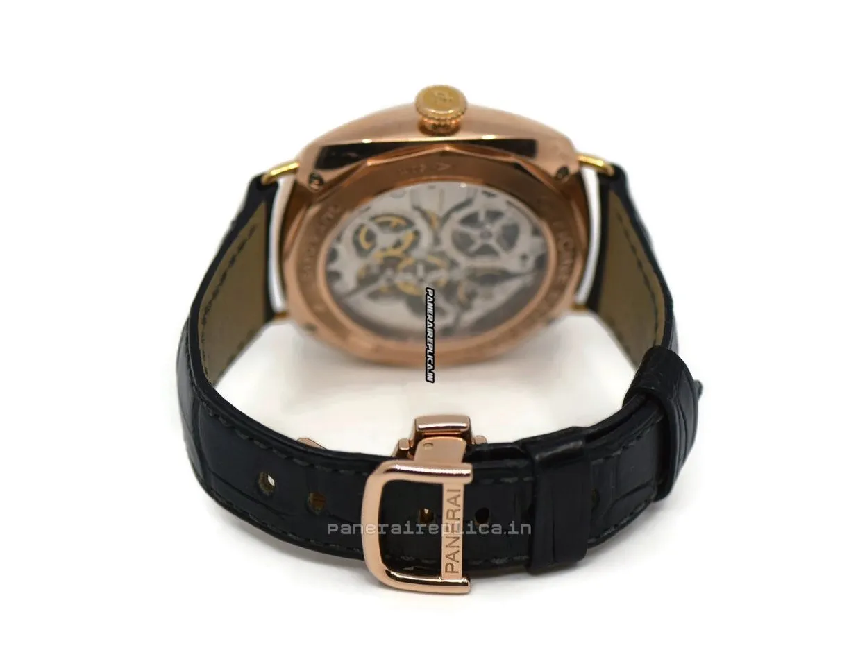 Alternative view of Suitable Replica Panerai Special Editions 45mm Rose Gold Case Watch