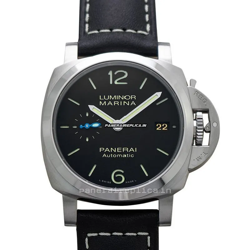 Alternative view of 1:1 Replica Panerai Panerai Watches 42mm Steel Case Mens/unisex Automatic Watch