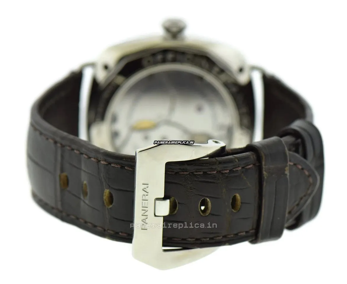 Alternative view of Inexpensive Replicas Panerai Radiomir 8 Days Gmt 45mm Steel Case Mens/unisex Manual Winding Watch