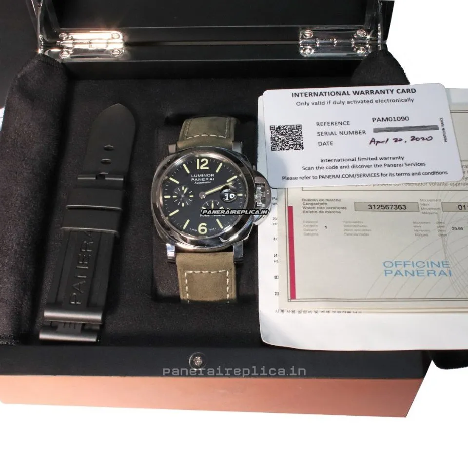 Wonderful Replica Panerai Luminor Power Reserve 44mm Steel Case Mens/unisex Automatic Watch