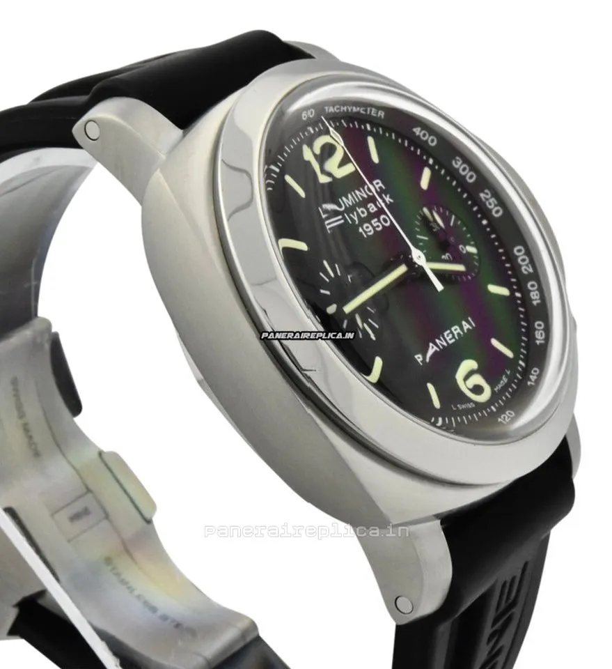 Alternative view of Trustworthy Replicas Panerai Luminor 1950 44mm Steel Case Mens/unisex Automatic Watch