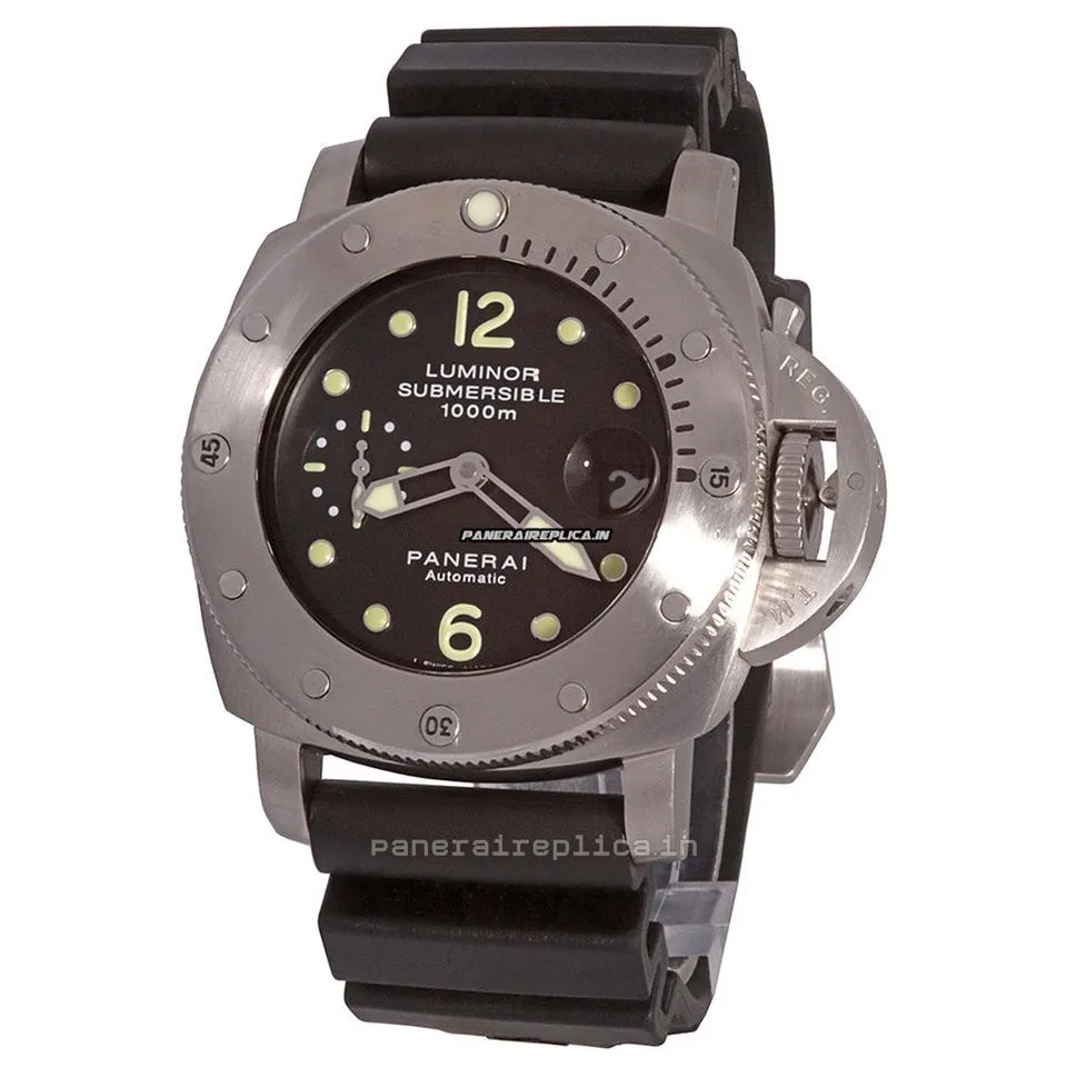 Alternative view of Trustworthy Copy Panerai Luminor 1950 44mm Steel Case Mens/unisex Automatic Watch