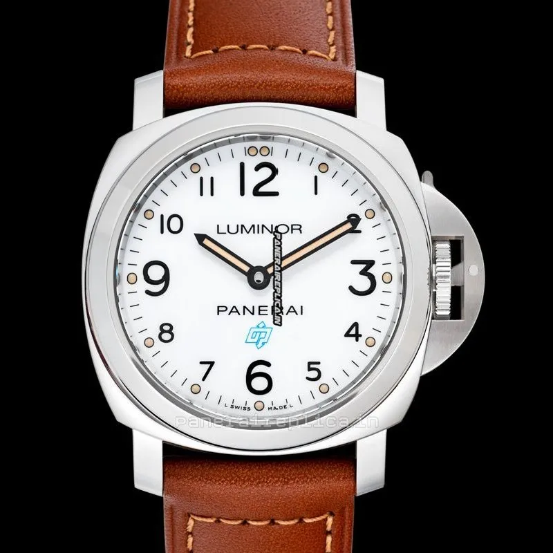 Pleasing Replica Panerai Luminor Base 44mm Steel Case Mens/unisex Manual Winding Watch