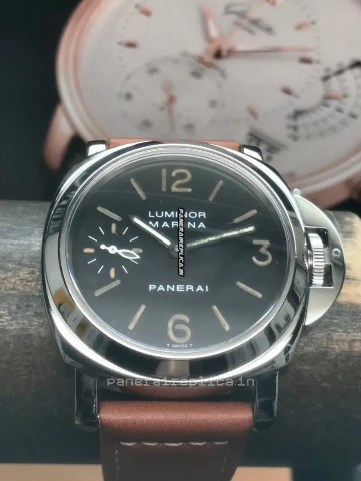 High Quality Replica Panerai Luminor Marina 44mm Steel Case Manual Winding Watch