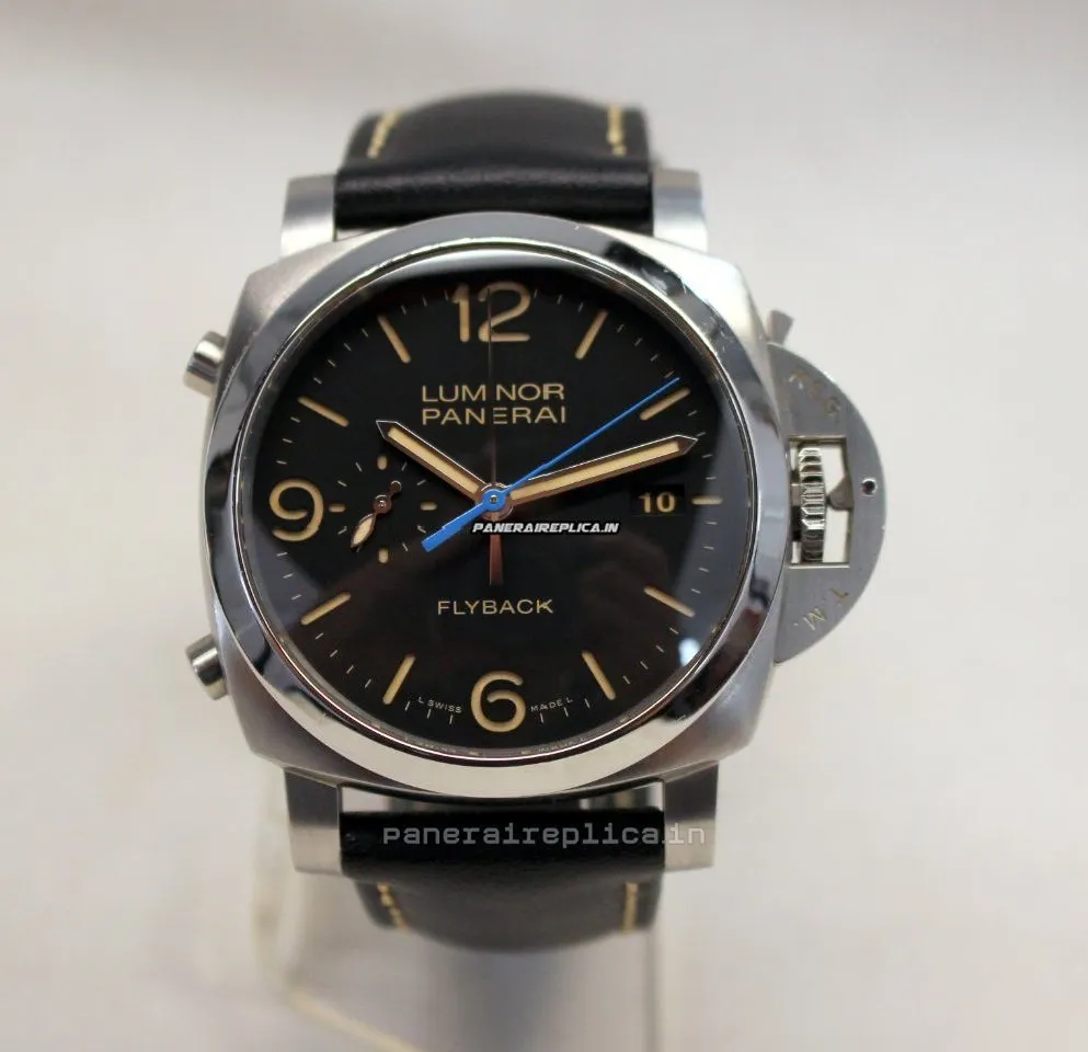 Alternative view of High Quality Copy Panerai Luminor 1950 44mm Steel Case Mens/unisex Automatic Watch