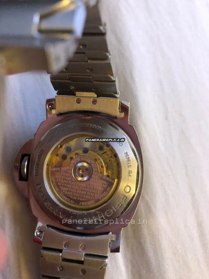 Alternative view of High Quality Replica Panerai Luminor Power Reserve 40mm Steel Case Mens/unisex Automatic Watch