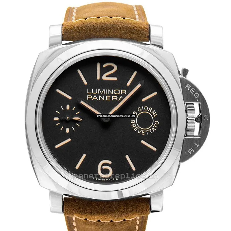 Alternative view of Marvellous Fakes Panerai Luminor Marina 44mm Steel Case Mens/unisex Manual Winding Watch