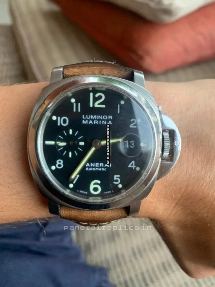 Top Fakes Panerai Luminor Marina 44mm Steel Case Mens/unisex Automatic Watch