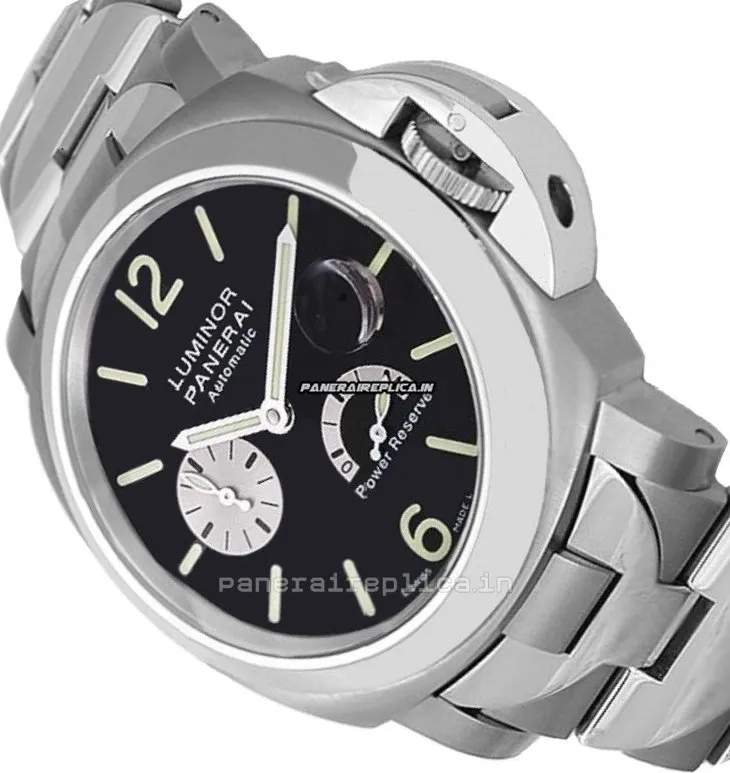 Alternative view of Unique Knockoff Panerai Luminor Power Reserve 44mm Titanium Case Mens/unisex Automatic Watch