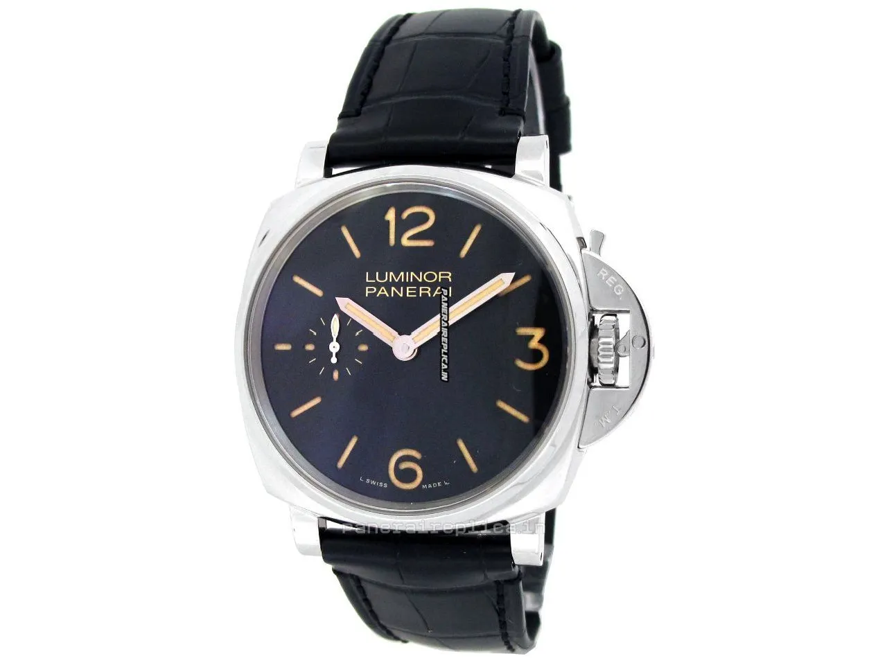 Suitable Replica Panerai Luminor Due 42mm Steel Case Mens/unisex Manual Winding Watch