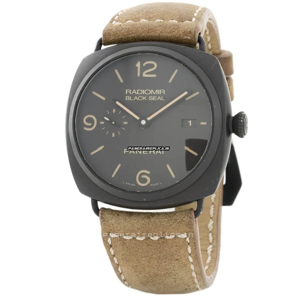 High-end Clone Panerai Panerai Watches 45mm Ceramic Case Mens/unisex Manual Winding Watch