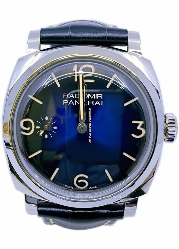 1:1 Clone Panerai Radiomir 47mm Steel Case Mens/unisex Manual Winding Watch