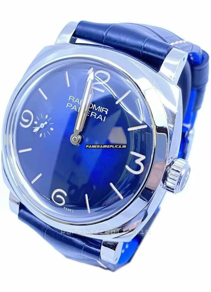 Alternative view of 1:1 Clone Panerai Radiomir 47mm Steel Case Mens/unisex Manual Winding Watch