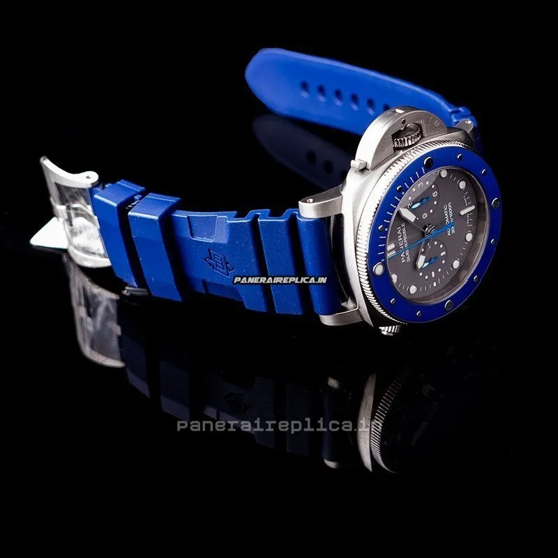 Superb Clone Panerai Luminor Submersible 47mm Titanium Case Mens/unisex Automatic Watch