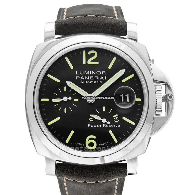 Alternative view of Aaa Replica Panerai Luminor Power Reserve 44mm Steel Case Mens/unisex Automatic Watch