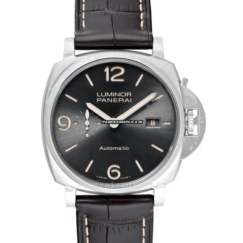 Alternative view of 1:1 Replica Panerai Luminor Due 45mm Steel Case Mens/unisex Automatic Watch