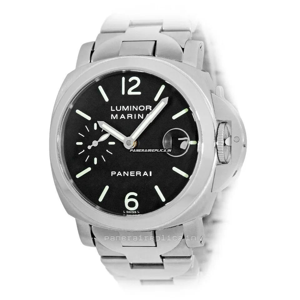 Alternative view of Nice Copy Panerai Luminor Marina 40mm Steel Case Mens/unisex Automatic Watch