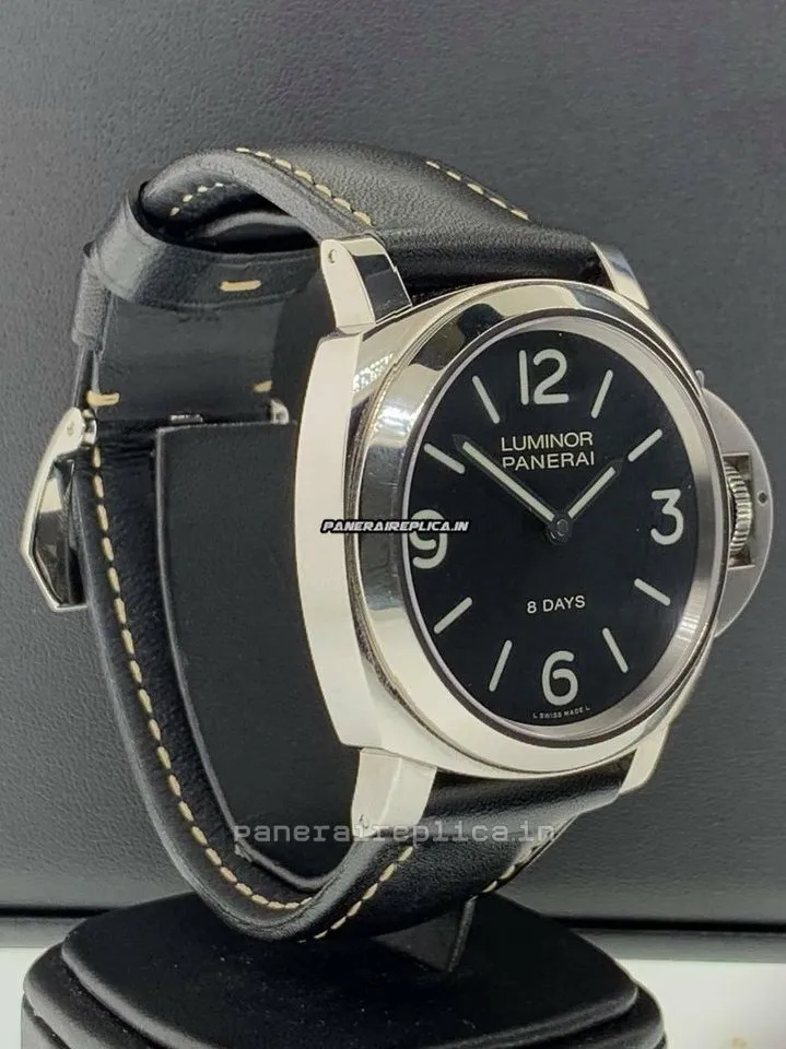 Alternative view of High Quality Replica Panerai Luminor Base 44mm Steel Case Mens/unisex Manual Winding Watch