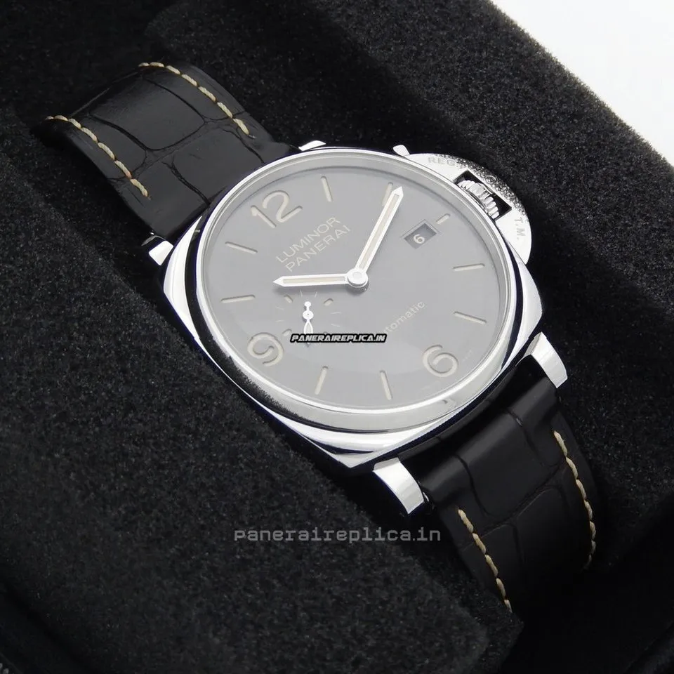 Alternative view of Mind-boggling Replica Panerai Panerai Watches 45mm Steel Case Mens/unisex Automatic Watch