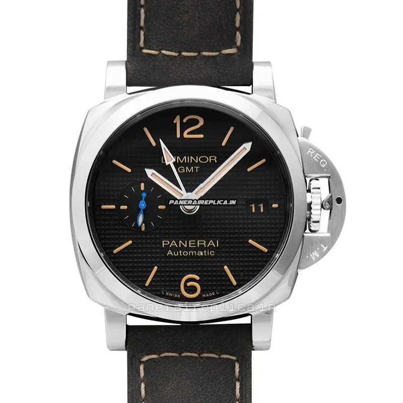 Alternative view of Fine Knockoff Panerai Luminor 1950 42mm Steel Case Mens/unisex Automatic Watch