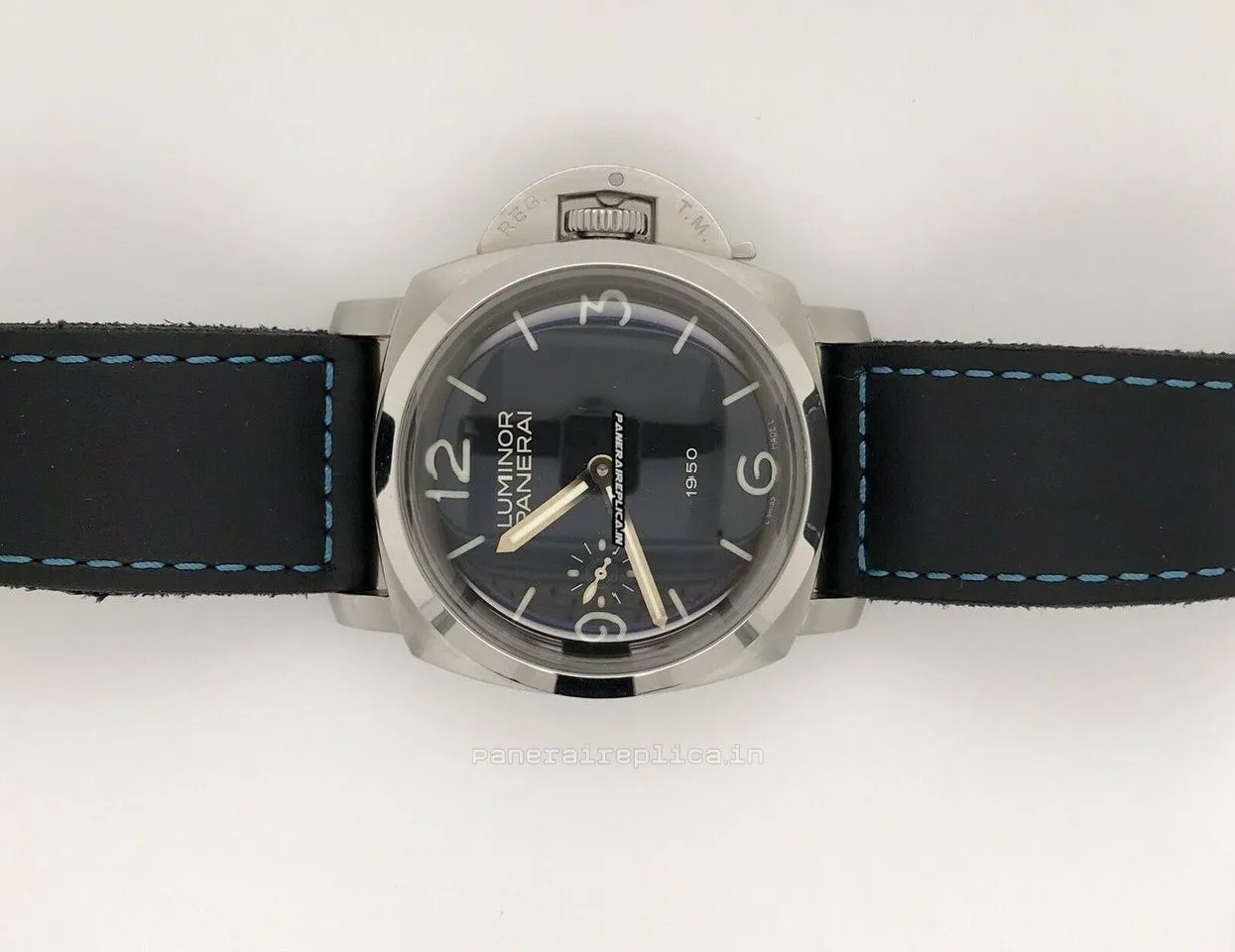 Alternative view of Good Fake Panerai Panerai Watches 47mm Steel Case Mens/unisex Manual Winding Watch