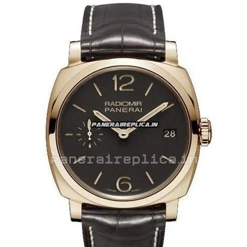 Neat Replica Panerai Radiomir 1940 47mm Rose Gold Case Mens/unisex Manual Winding Watch