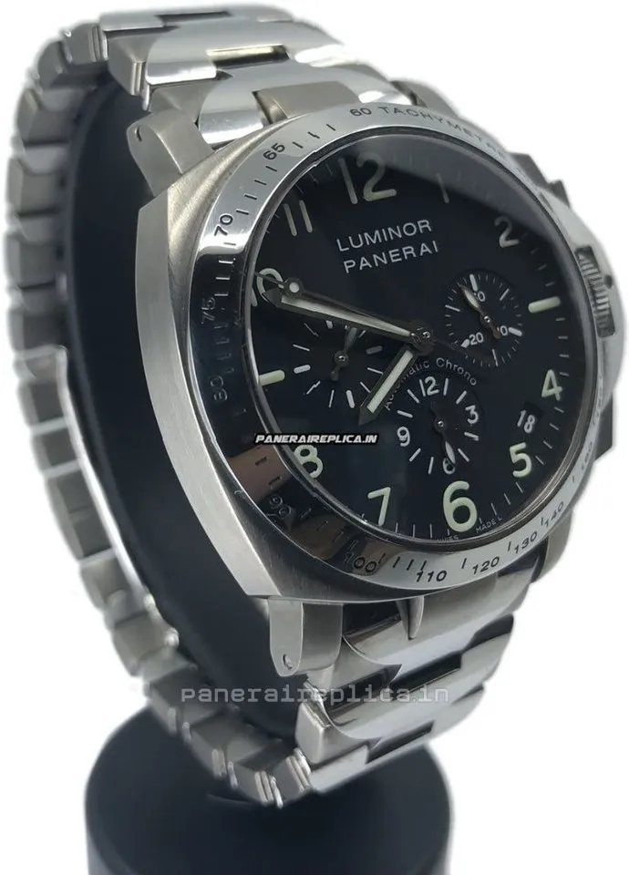 Alternative view of 1:1 Copy Panerai Luminor Chrono 40mm Titanium Case Mens/unisex Automatic Watch