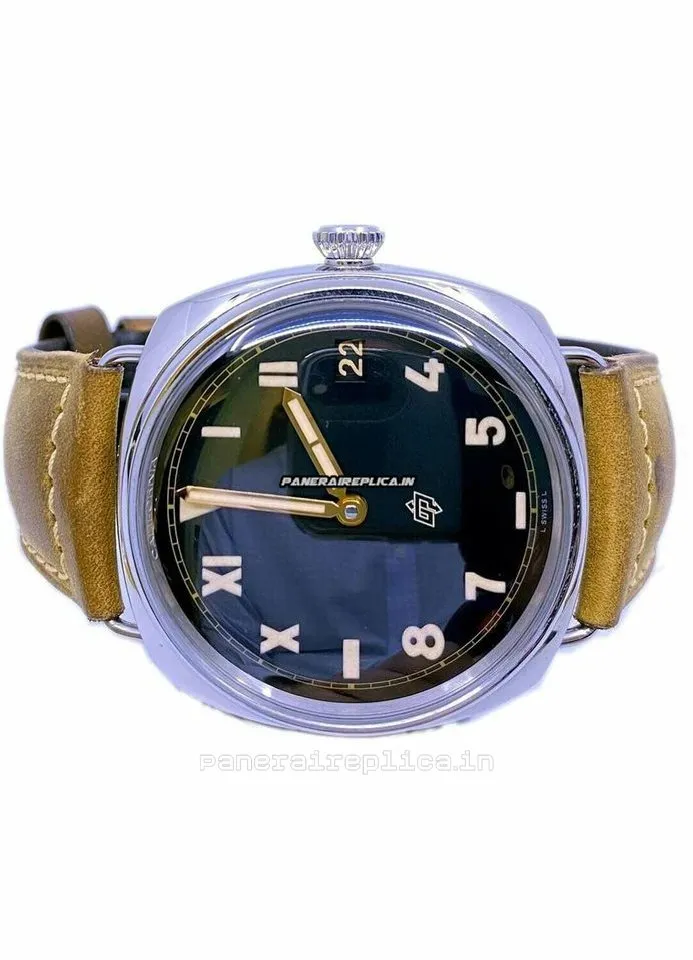 Alternative view of Terrific Fake Panerai Radiomir 3 Days Gmt 47mm Steel Case Mens/unisex Manual Winding Watch