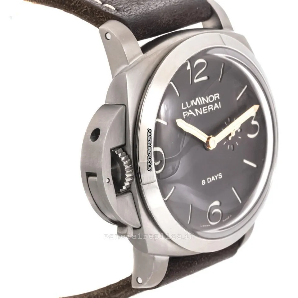 Alternative view of Trustworthy Replica Panerai Special Editions 47mm Titanium Case Mens/unisex Manual Winding Watch