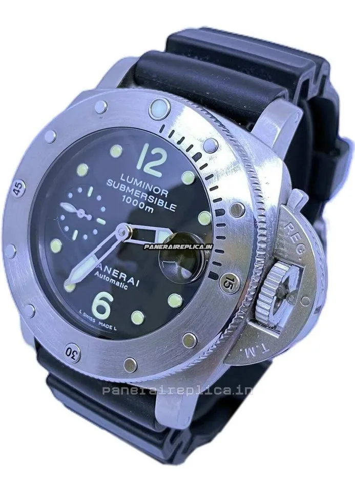 Alternative view of Durable Replica Panerai Luminor 1950 44mm Steel Case Mens/unisex Automatic Watch