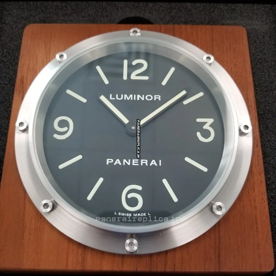 Alternative view of Incredible Replica Panerai Panerai Watches Steel Case Quartz Watch