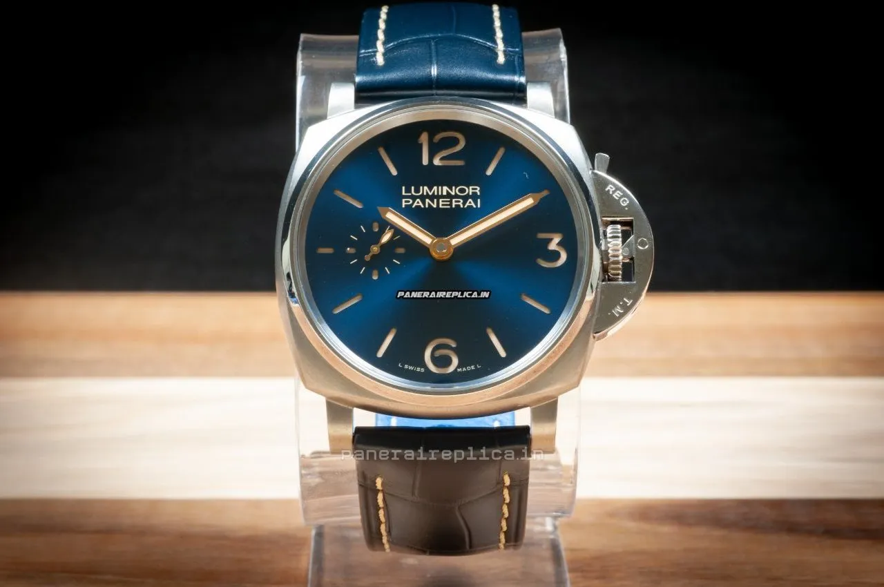 Wonderful Fakes Panerai Luminor Due 42mm Titanium Case Mens/unisex Manual Winding Watch