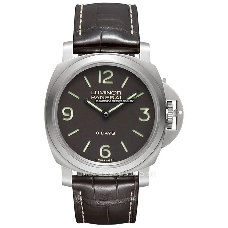 Great Replica Panerai Luminor Base 44mm Titanium Case Mens/unisex Manual Winding Watch