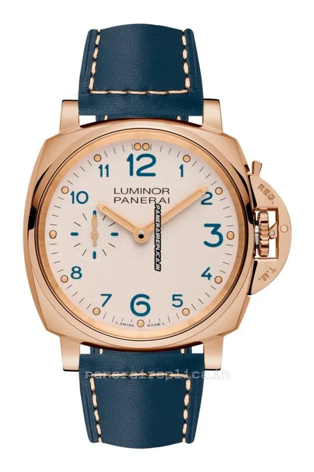 Great Replicas Panerai Luminor Due 42mm Rose Gold Case Mens/unisex Automatic Watch