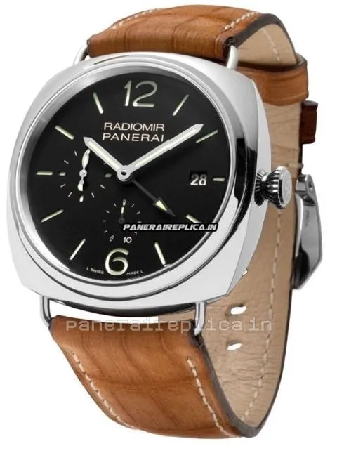 Alternative view of Excellent Replicas Panerai Radiomir 10 Days Gmt 47mm Steel Case Mens/unisex Automatic Watch
