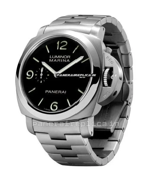 Alternative view of Awesome Fakes Panerai Luminor Marina 44mm Steel Case Mens/unisex Automatic Watch